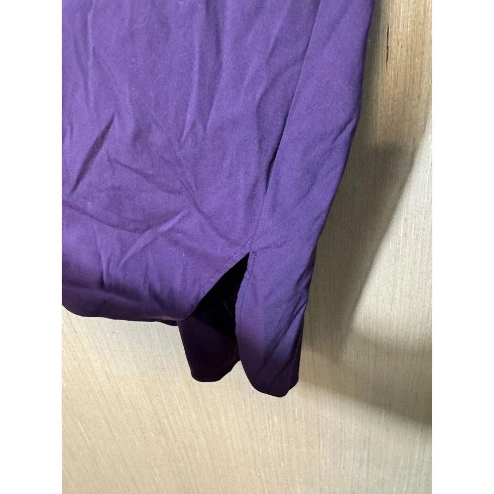 LAFAYETTE 148 NEW YORK Womens Purple Button Down Shirt Long Sleeve Size M‎ - Picture 6 of 7